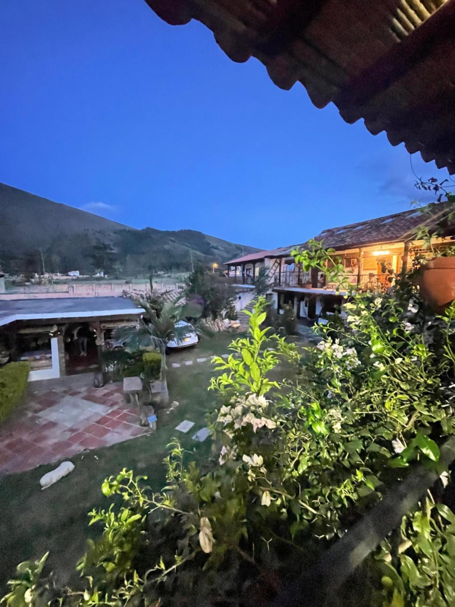 Casa Boyero De Berna Campestre Hotel Villa de Leyva Exterior foto